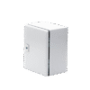 Gabinete de Acero / Nema 4 -IP 66 de 20 x 25 x 15 cm / Platina y certificado UL.