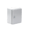 Gabinete de Acero / Nema 4 -IP 66 de 20 x 25 x 15 cm / Platina y certificado UL.