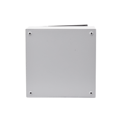 Gabinete de Acero, Nema 4 -IP 66 de 40 x 40 x 20 cm con Platina y certificado UL.