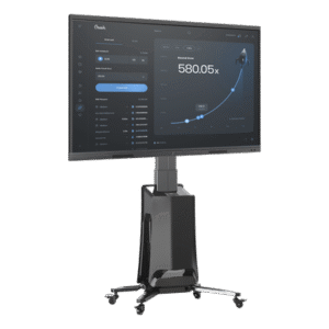 MONTAJE DE PISO MOVIL PARA PANTALLAS 55-80IN AJUSTABLE MOTORIZADO MONTAJE DE PISO MOVIL PARA PANTALLAS 55-80IN AJUSTABLE MOTORIZADO