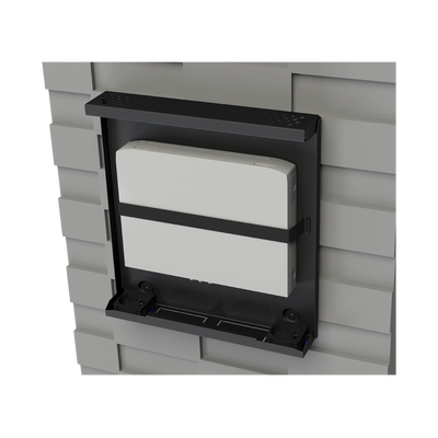 Gabinete Metálico de Seguridad para DVR/NVR, Ancho 396 mm x 78 mm de Alto x