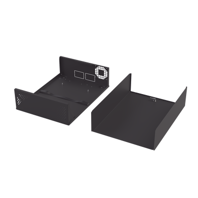 Gabinete Metálico para DVR/NVR con Chapa y llave.