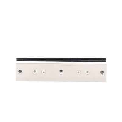 Montaje en "U" para Puertas de Vidrio /1/2" de Grosor/ Uso con chapas de 600 y 750 lbs / Ajuste por Opresores