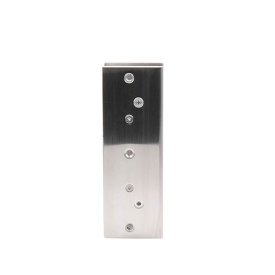 Montaje "U" para Puertas de Vidrio/ 3/4" de Grosor/ Para Chapas Magnéticas de 1200 lbs./ Ajuste por Opresores