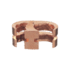 Conector de Conexión a Tierra tipo "E" para Conductor 1/0 AWG STR – 250 KCMIL MAIN y 6 AWG SOL – 1/0 AWG STR TAP