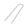 Remate Preformado para Fibra Óptica Figura 8, Span 100 m, para mensajero de acero con diámetro Φ 3.6 mm
