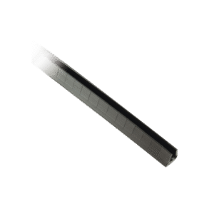 Cubre-filos Ranurado con Adhesivo, para Bordes de 2.5 a 3.7mm, de 30.5m de Largo, Color Negro