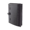 Cierre de Empalme para 24 fusiones de fibra óptica, Interior/Exterior, con 8 acopladores SC/APC y splitter 1x8 SC/APC Incluido, IP65