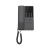 Teléfono IP Hotelero, 2 líneas SIP con 2 cuentas, codec Opus, IPV4/IPV6, color negro, con gestión en la nube GDMS