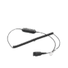 Cable para diademas BIZ1500, BIZ2300 y BIZ2400, para compatibilidad con telefonos AVAYA 96xx/16xx QD a RJ-9 (88001-03) (88001-04)