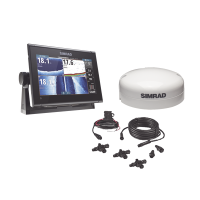 Kit de pantalla multifuncional GO9 con kit NMEA2000 y antena GS25 Kit de pantalla multifuncional GO9 con kit NMEA2000 y antena GS25