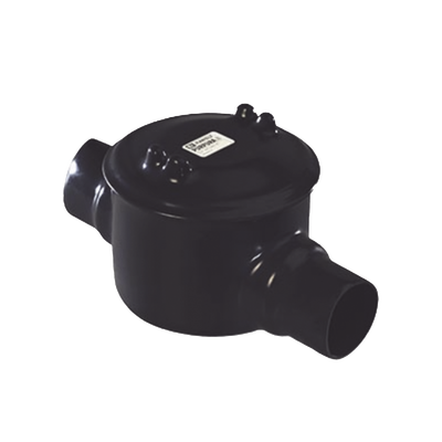 Caja para Áreas Peligrosas con Tapa Tipo GRC de 3/4" (19 mm) con Recubrimiento de PVC e Interior de Uretano.