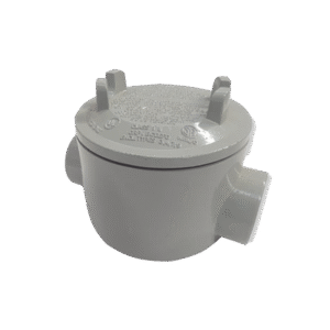 Caja con Tapa Tipo GRC de 1 1/2" (38.1 mm) / Caja a Prueba de Explosión / Para Áreas Peligrosas / Libre de Cobre.