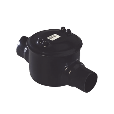 Caja para Áreas Peligrosas con Tapa Tipo GRC de 1 1/4" (32 mm) con Recubrimiento de PVC e Interior de Uretano.