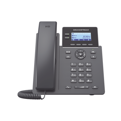 Teléfono IP Grado Operador, 2 líneas SIP con 4 cuentas, codec Opus, IPV4/IPV6 con gestión en la nube GDMS Teléfono IP Grado Operador, 2 líneas SIP con 4 cuentas, codec Opus, IPV4/IPV6 con gestión en la nube GDMS