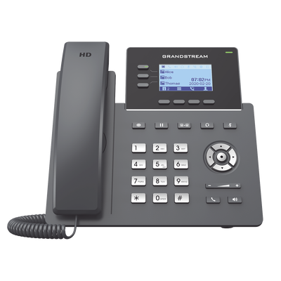 Teléfono IP Grado Operador, 3 líneas SIP con 6 cuentas, puertos Gigabit, codec Opus, IPV4/IPV6 con gestión en la nube GDMS Teléfono IP Grado Operador, 3 líneas SIP con 6 cuentas, puertos Gigabit, codec Opus, IPV4/IPV6 con gestión en la nube GDMS