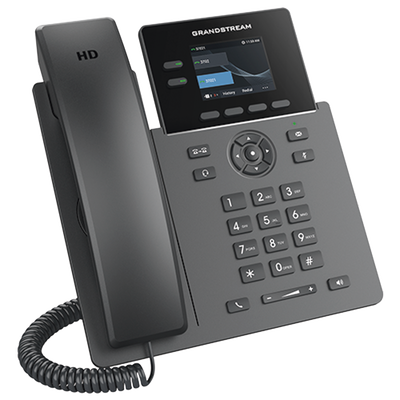 TELÉFONO IP POE GRADO OPERADOR DE 2 LÍNEAS / PANTALLA LCD TFT 2.4 PULGADAS COLOR / 8 BOTONES VIRTUALES MULTIUSO / SEGURIDAD CARRIER-GRADE / COMPATIBLE CON GDMS / AUDIO HD / CONFERENCIAS DE AUDIO 5 VÍAS