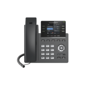 Teléfono IP Grado Operador, 3 líneas SIP con 6 cuentas, puertos Gigabit,PoE, pantalla a color 2.4", codec Opus, IPV4/IPV6 con gestión en la nube GDMS