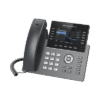 Teléfono IP Wi-Fi, Grado Operador, 10 líneas SIP con 5 cuentas, pantalla a color 4.3", puertos Gigabit, Bluetooth, PoE, codec Opus, IPV4/IPV6 con gestión en la nube GDMS