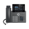 Teléfono IP Wi-Fi, Grado Operador, 6 líneas SIP con 6 cuentas, pantalla a color 4.3", puertos Gigabit, Bluetooth, PoE, codec Opus, IPV4/IPV6 con gestión en la nube GDMS