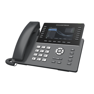 Teléfono IP Wi-Fi, Grado Operador, 14 líneas SIP con 6 cuentas, pantalla LCD 5", puertos Gigabit, Bluetooth, PoE, codec Opus, IPV4/IPV6 con gestión en la nube GDMS Teléfono IP Wi-Fi, Grado Operador, 14 líneas SIP con 6 cuentas, pantalla LCD 5", puertos Gigabit, Bluetooth, PoE, codec Opus, IPV4/IPV6 con gestión en la nube GDMS