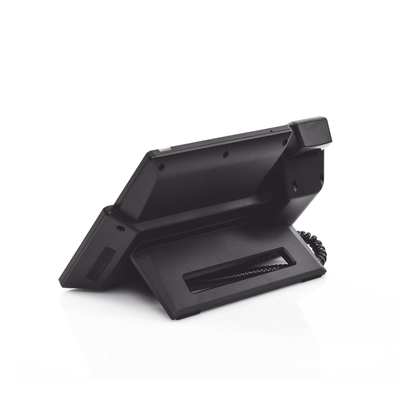 Teléfono IP Wi-Fi, Grado Operador, 12 líneas SIP con 6 cuentas, pantalla táctil 7", puertos Gigabit, Bluetooth, PoE, codec Opus, IPV4/IPV6 con gestión en la nube GDMS
