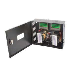 Fuente de poder profesional CCTV de 24 Vca @16A, 16 cámaras, volt. de entrada: 115, 127, 132 Vca (Seleccionable), con capacidad de batería de respaldo, requiere batería Fuente de poder profesional CCTV de 24 Vca @16A, 16 cámaras, volt. de entrada: 115, 127, 132 Vca (Seleccionable), con capacidad de batería de respaldo, requiere batería