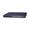 Switch Administrable Capa 2 de 24 Puertos Gigabit 10/100/1000T, 2 Puertos SFP 100/1000X , Cuenta con una Interfaz de Consola Switch Administrable Capa 2 de 24 Puertos Gigabit 10/100/1000T, 2 Puertos SFP 100/1000X , Cuenta con una Interfaz de Consola