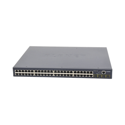 Switch Administrable Capa 2 de 48 Puertos Gigabit 10/100/1000T, 4 Puertos SFP 100/1000X Switch Administrable Capa 2 de 48 Puertos Gigabit 10/100/1000T, 4 Puertos SFP 100/1000X