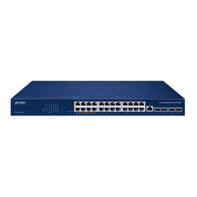 Switch PoE Administrable Capa 3, 24 Puertos Gigabit, Hasta 480 W, 8 Puertos 802.3bt, 16 Puertos 802.3at, 4 Puertos SFP 10G Switch PoE Administrable Capa 3, 24 Puertos Gigabit, Hasta 480 W, 8 Puertos 802.3bt, 16 Puertos 802.3at, 4 Puertos SFP 10G