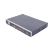 Switch Administrable L3, 24 puertos Gigabit PoE 802.3bt, 2 puertos 10G SFP+, Pantalla Tactil, Fuente Redundante, (600W)
