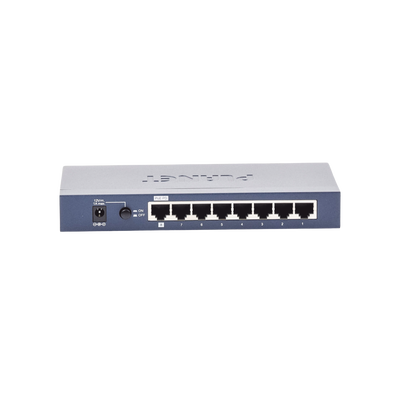 Switch Administrable de Escritorio 8 puertos Giga + 2 puertos SFP