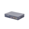 Switch PoE no Administrable, 8 Puertos 10/100/1000 Mbps con 4 Puertos PoE 802.3af/at, Modo Extender Hasta 250 mts