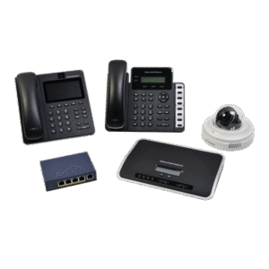 Maletin con equipos demo de video y VoIP GrandStream