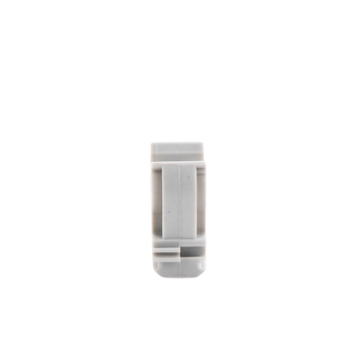 Soporte de presión (Abrazadera), PVC Auto-extinguible, abierto para tubería de 16 mm Soporte de presión (Abrazadera), PVC Auto-extinguible, abierto para tubería de 16 mm