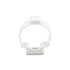 Soporte de collar (Abrazadera), PVC Auto-extinguible, cerrado para tubería de 40 mm