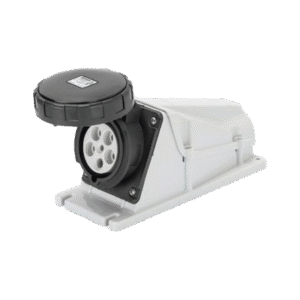 BASE DE SUPERFICIE ANGULADA 90° - IP67 - 3P+N+T 125A 480-500V 50/60HZ - NEGRO - 7H - CABLEADO A TORNILLO BASE DE SUPERFICIE ANGULADA 90° - IP67 - 3P+N+T 125A 480-500V 50/60HZ - NEGRO - 7H - CABLEADO A TORNILLO