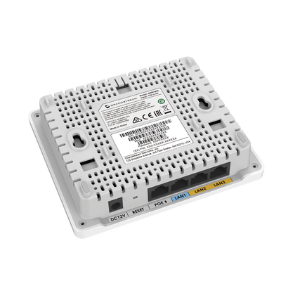 Punto de Acceso Wi-Fi 802.11 Wave 2, 1.27 Gbps, Provee 3 puertos Gigabit que proporcionan Ethernet, configuración desde la nube gratuita o desde controlador.