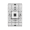 Punto de acceso Wi-Fi 6 802.11ax de pared, tecnología MU-MIMO 2x2:2 de doble banda, 4 puertos Gigabit alámbricos