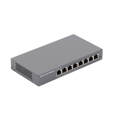 Switch PoE+ Gigabit No Administrable / 8 puertos 10/100/1000 Mbps / 4 puertos PoE+ / hasta 60W