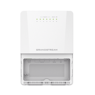 Switch PoE Lite administrable para exteriores de 6 puertos (5GE+1SFP) / Clasificación IP66 a prueba de polvo y agua