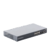 Switch Gigabit Administrable / 8 puertos 10/100/1000 Mbps + 2 Puertos SFP Uplink / Compatible con GWN Cloud.
