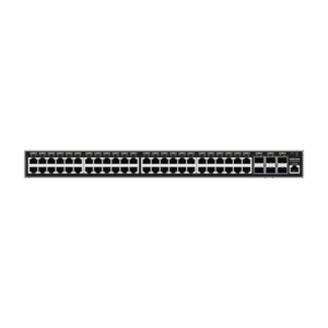 Switch Gigabit Administrable / 48 puertos 10/100/1000 Mbps + 6 Puertos SFP+ / Compatible con GWN Cloud. Switch Gigabit Administrable / 48 puertos 10/100/1000 Mbps + 6 Puertos SFP+ / Compatible con GWN Cloud.