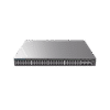 Switch Capa 3 Administrable / 48 puertos 10/100/1000 Mbps + 6 Puertos SFP+ de 10 Gigabits / Compatible con GWN Cloud.