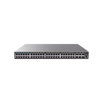 Switch Capa 3 PoE+ Administrable / 48 puertos 10/100/1000 Mbps + 6 Puertos SFP+ de 10 Gigabits / Hasta 740W / Compatible con GWN Cloud. Switch Capa 3 PoE+ Administrable / 48 puertos 10/100/1000 Mbps + 6 Puertos SFP+ de 10 Gigabits / Hasta 740W / Compatible con GWN Cloud.