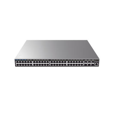 Switch Capa 3 PoE+ Administrable / 48 puertos 10/100/1000 Mbps + 6 Puertos SFP+ de 10 Gigabits / Hasta 740W / Compatible con GWN Cloud. Switch Capa 3 PoE+ Administrable / 48 puertos 10/100/1000 Mbps + 6 Puertos SFP+ de 10 Gigabits / Hasta 740W / Compatible con GWN Cloud.