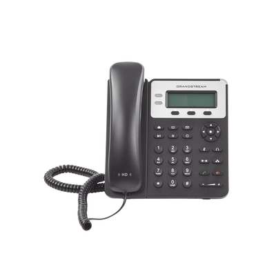 Teléfono IP SMB de 2 líneas con 3 teclas de función programables y conferencia de 3 vías, 5 Vcc