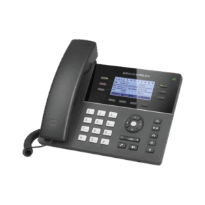 Teléfono IP Gama media de 6 Líneas con 4 teclas de función, 24 teclas de extensión BLF digital y conferencia de 5 vías PoE