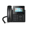 Teléfono IP empresarial de 12 Líneas con 5 teclas de función y conferencia de 4 vías, PoE