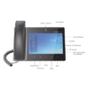 Video teléfono IP empresarial Android con pantalla táctil (1280x800) hasta 16 líneas y 16 cuentas SIP Video teléfono IP empresarial Android con pantalla táctil (1280x800) hasta 16 líneas y 16 cuentas SIP